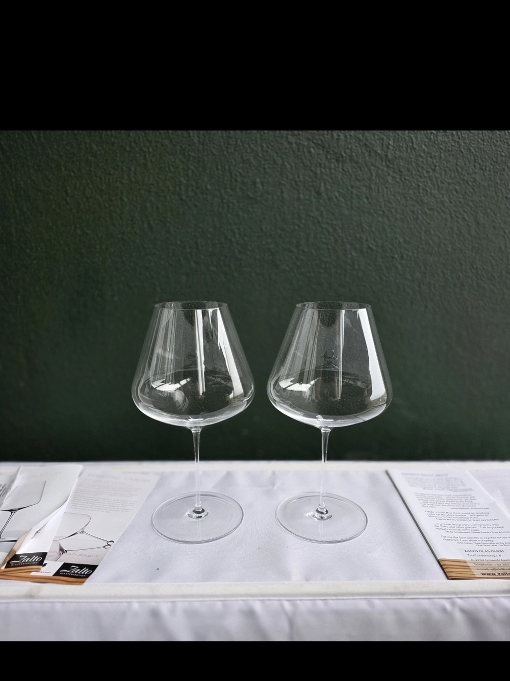 Zalto Burgundy Wine Glasses - Set of 2